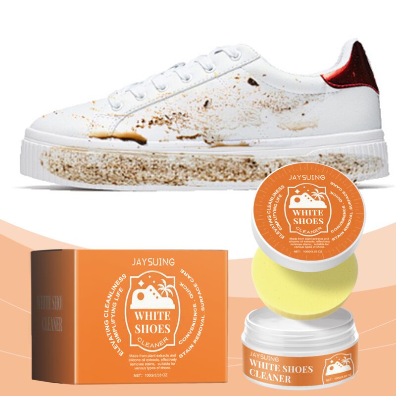 Jaysuing Multi-Purpose Household Shoe Cleaner – Long-Lasting, Surface-Safe White Shoe Cream - Image 2