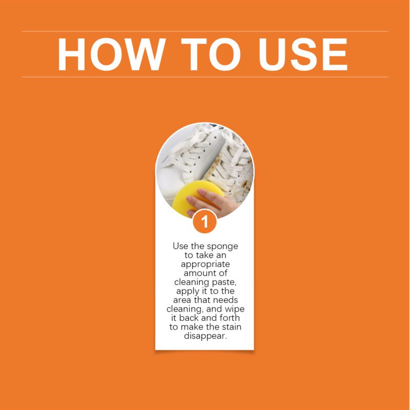 Jaysuing Multi-Purpose Household Shoe Cleaner – Long-Lasting, Surface-Safe White Shoe Cream - Image 6