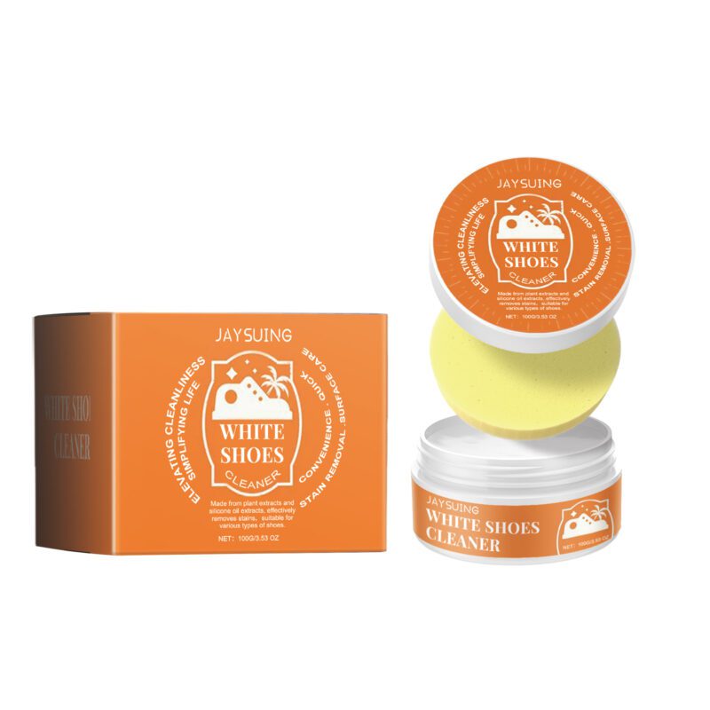 Jaysuing Multi-Purpose Household Shoe Cleaner – Long-Lasting, Surface-Safe White Shoe Cream