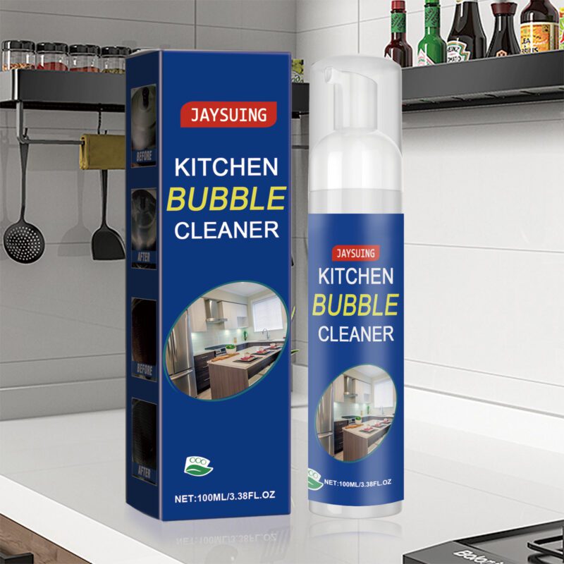 Jaysuing Multi-Purpose Kitchen Cleaning Foam: Heavy Grease Remover, Safe Surface Formula - Image 2