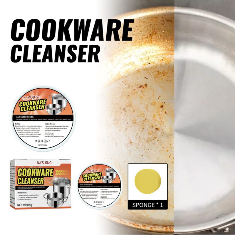 Jaysuing Multi-Purpose Kitchen Cleaning Kit: Stainless Steel Rust Remover, Long-Lasting, Surface-Safe - Image 2