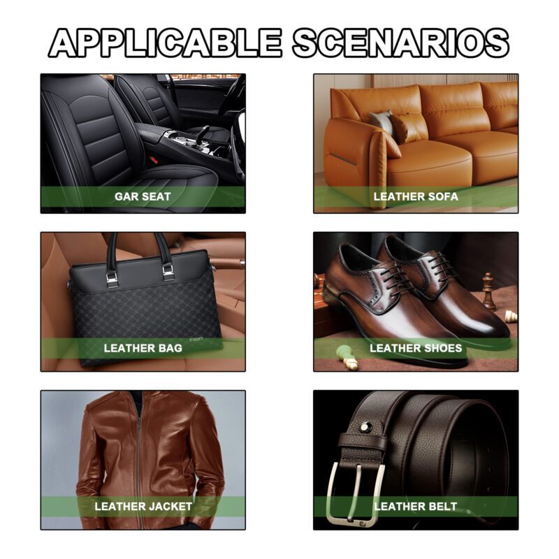 Jaysuing Multi-Purpose Leather Repair Kit – Furniture/Sofa Crack Refurbishment, Long-Lasting - Image 4