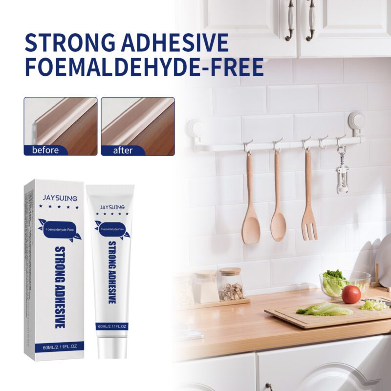 Jaysuing Multi-Purpose Nail-Free Adhesive: Strong, Safe Household Mounting Glue - Image 2