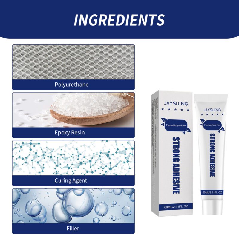 Jaysuing Multi-Purpose Nail-Free Adhesive: Strong, Safe Household Mounting Glue - Image 5