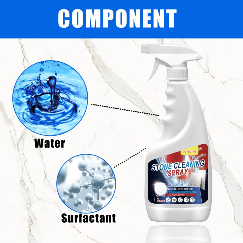 Jaysuing Multi-Purpose Stone Cleaner: Kitchen & Floor Spray, Surface-Safe, Long-Lasting - Image 5
