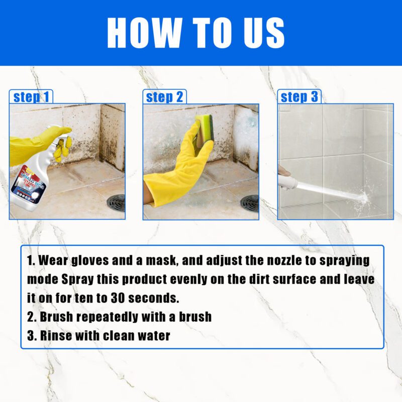 Jaysuing Multi-Purpose Stone Cleaner: Kitchen & Floor Spray, Surface-Safe, Long-Lasting - Image 6