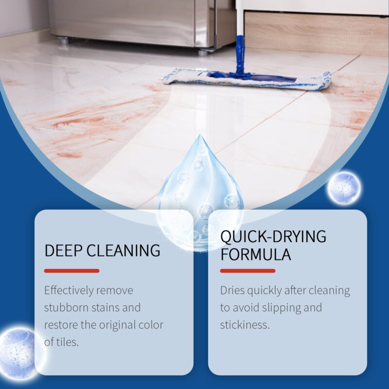 Jaysuing Multi-Purpose Tile Cleaner: Kitchen/Floor Care, Long-Lasting Brightening - Image 3