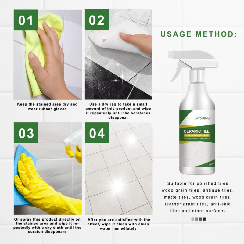 Jaysuing Multi-Purpose Tile & Metal Scratch Cleaner - Safe, Long-Lasting Household Care - Image 5