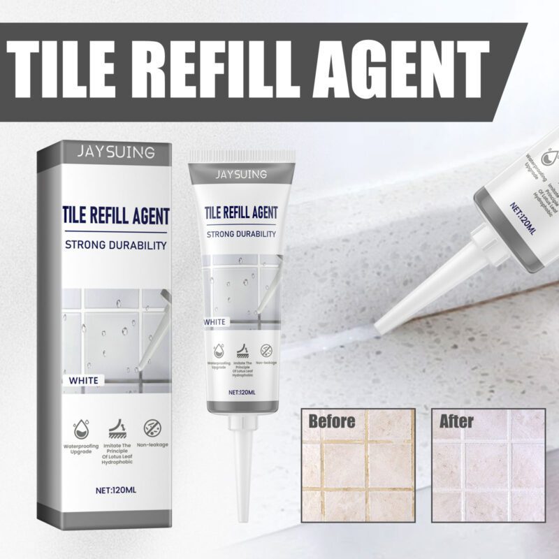 Jaysuing Multi-Purpose Tile Refill Agent | Waterproof Mildew-Proof Sealant for Kitchen Bathroom - Image 5
