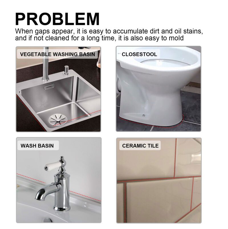 Jaysuing Multi-Purpose Tile Sealant: Long-Lasting Floor/Wall Crack Repair - Image 4