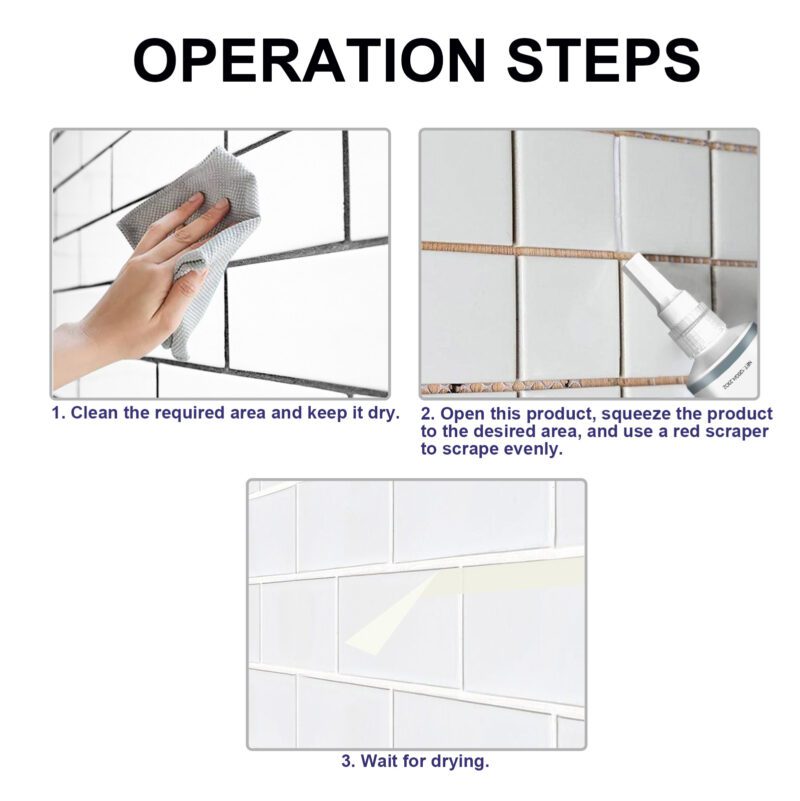 Jaysuing Multi-Purpose Tile Sealant: Long-Lasting Floor/Wall Crack Repair - Image 6