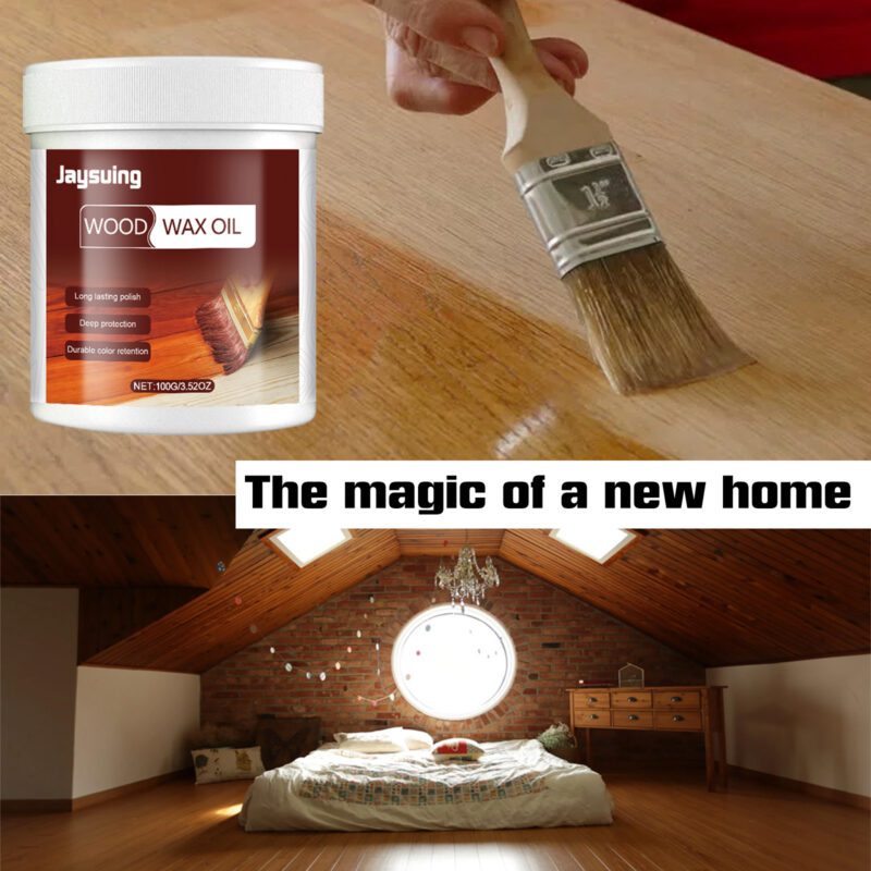 Jaysuing Multi-Purpose Wood Floor Cleaner & Polish – Long-Lasting, Surface-Safe - Image 4