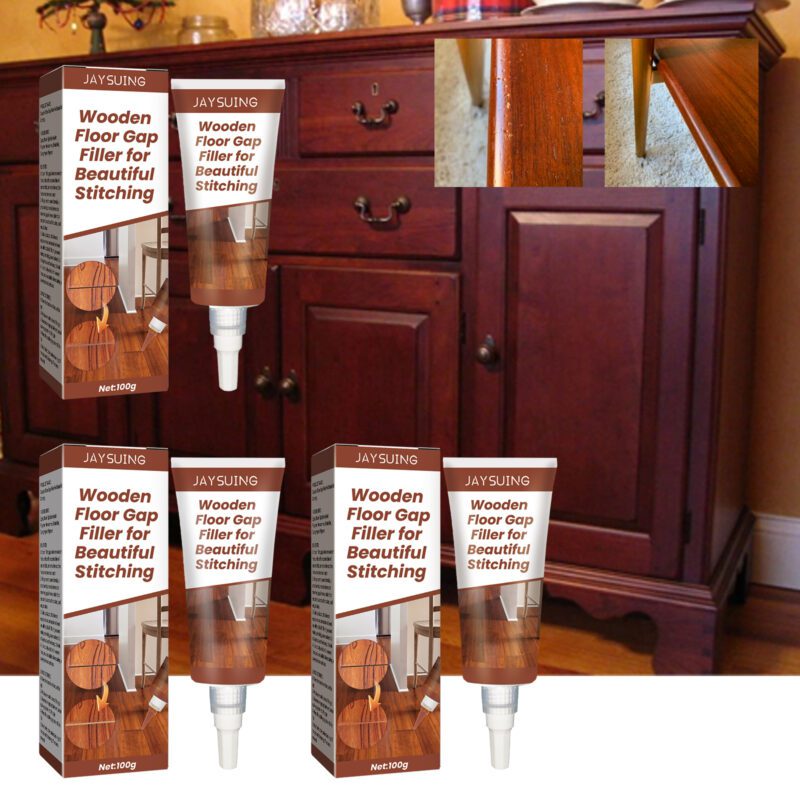 Jaysuing Multi-Purpose Wood Floor & Furniture Sealant - Long-Lasting Scratch Repair, Surface-Safe - Image 4