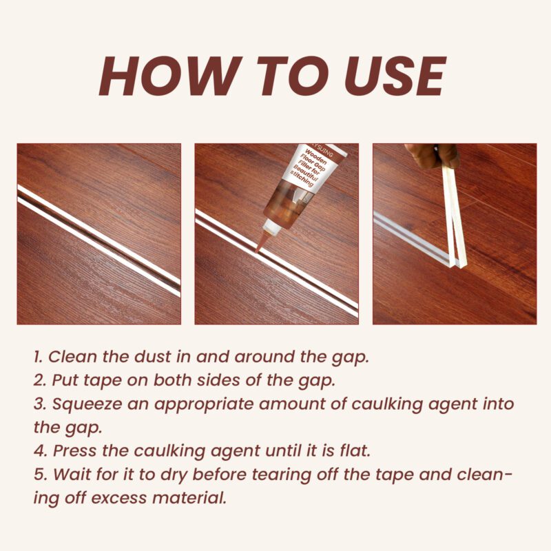 Jaysuing Multi-Purpose Wood Floor & Furniture Sealant - Long-Lasting Scratch Repair, Surface-Safe - Image 7
