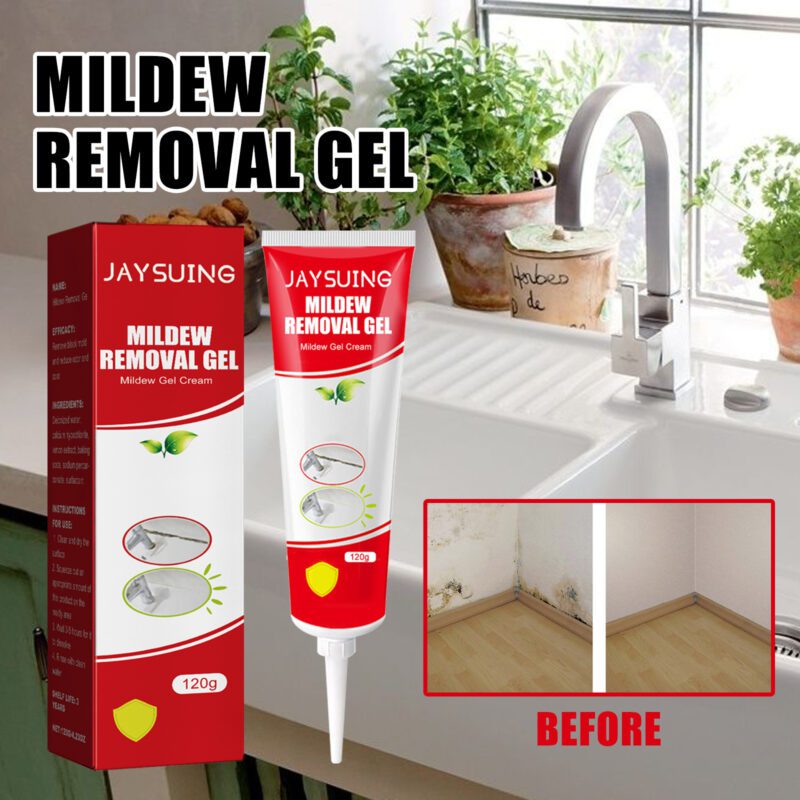 Jaysuing Multi-Surface Mildew Remover | Safe Household Cleaner for Bathroom Kitchen