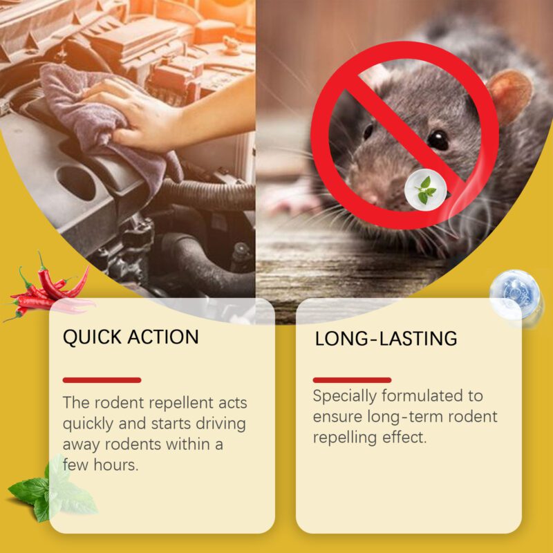 Jaysuing Rat Repellent Spray: Long-Lasting, Safe Household Pest Control for Indoor Rodents - Image 3