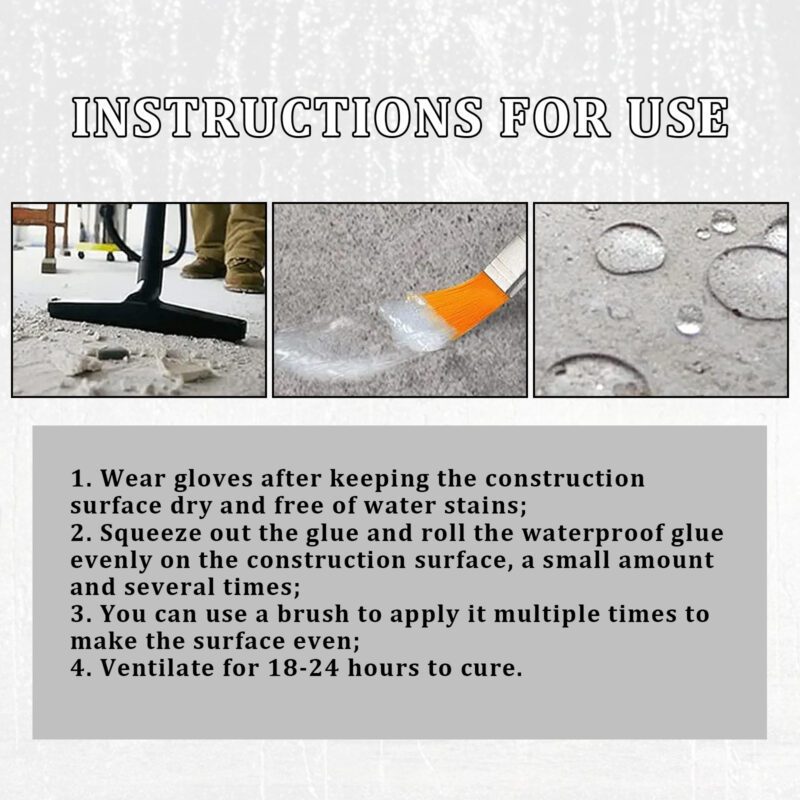 Jaysuing Roller Waterproof Glue: Long-Lasting Home Repair Adhesive for Household Surfaces - Image 6