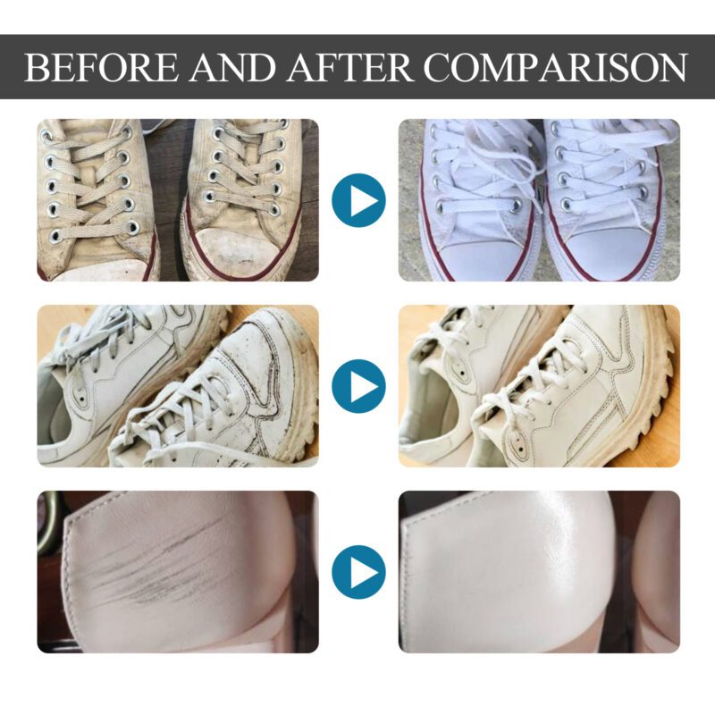 Jaysuing Shoe Brightening Spray: Portable Household Shoe Stain Remover - Image 4
