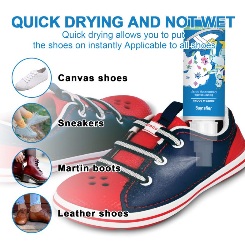 Jaysuing Shoe Sock Deodorant Spray: Long-Lasting Household Odor Eliminator for Shoes - Image 3