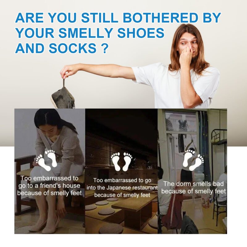 Jaysuing Shoe Sock Deodorant Spray: Long-Lasting Household Odor Eliminator for Shoes - Image 4