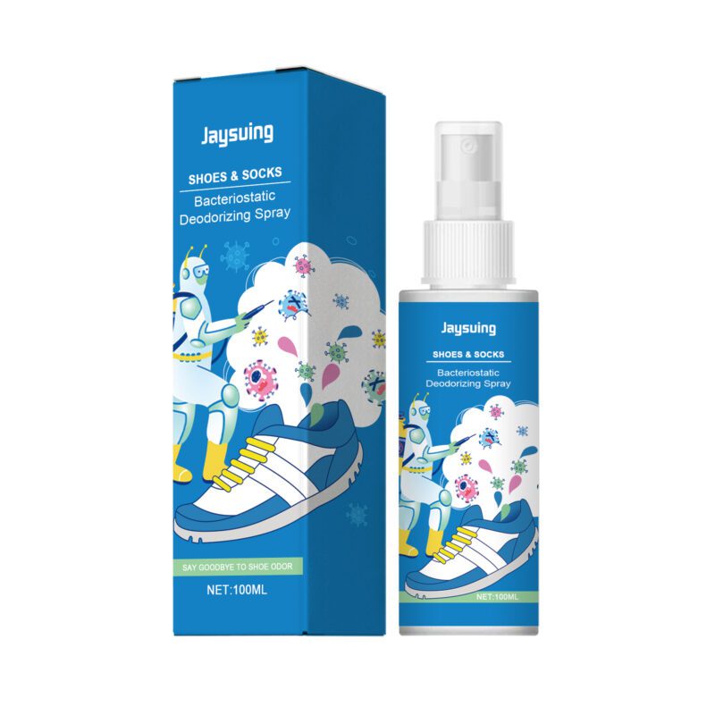 Jaysuing Shoe Sock Deodorant Spray: Long-Lasting Household Odor Eliminator for Shoes