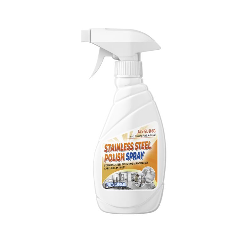 Jaysuing Stainless Steel Cleaner: Multi-Purpose Grease & Rust Remover, Safe Surface Care