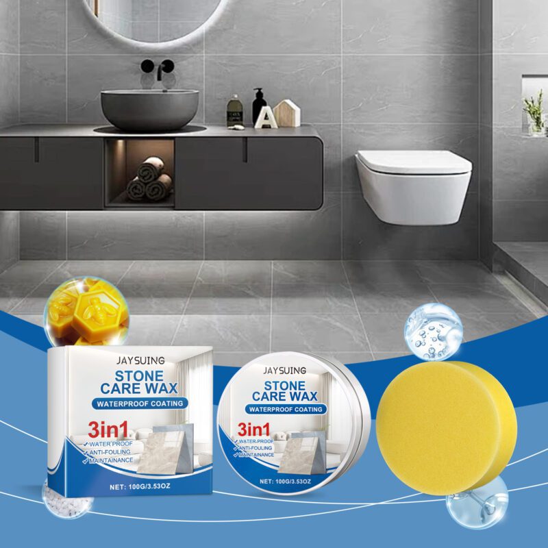 Jaysuing Stone Polishing Paste: Multi-Purpose Floor & Furniture Polish, Long-Lasting Shine - Image 2