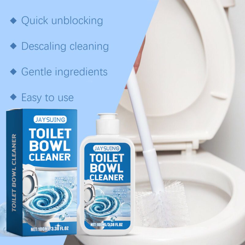 Jaysuing Toilet Cleaner - Ceramic Stain Remover, Long-Lasting Household Care - Image 4