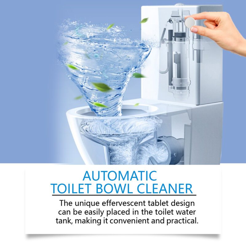 Jaysuing Toilet Cleaning Tablets: Multi-Purpose, Long-Lasting Effervescent for Bathroom Care - Image 4