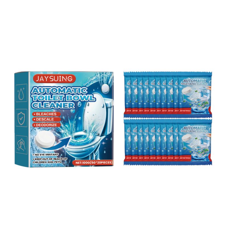 Jaysuing Toilet Cleaning Tablets: Multi-Purpose, Long-Lasting Effervescent for Bathroom Care