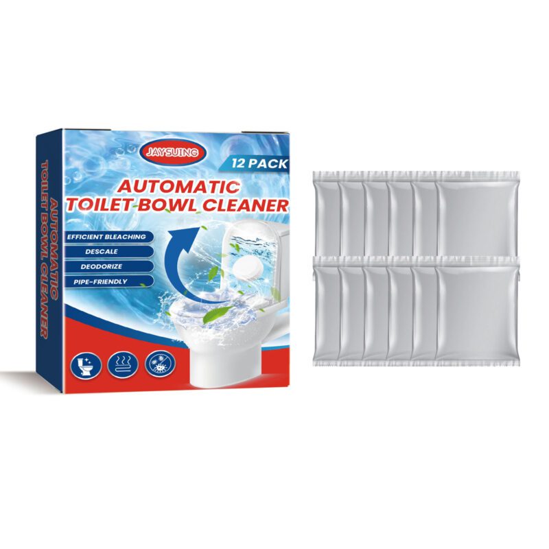 Jaysuing Toilet Effervescent Cleaning Tablets: Descaling, Deodorizing, Surface-Safe