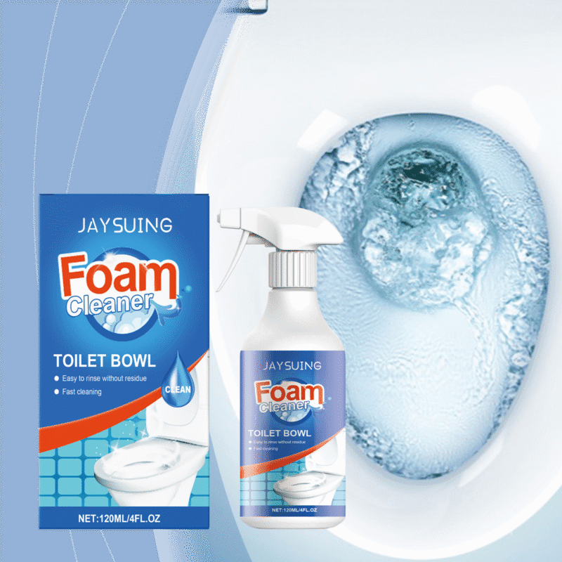 Jaysuing Toilet Foam Cleaner: Bathroom Stain Remover, Deodorant & Safe Household Cleaner - Image 2