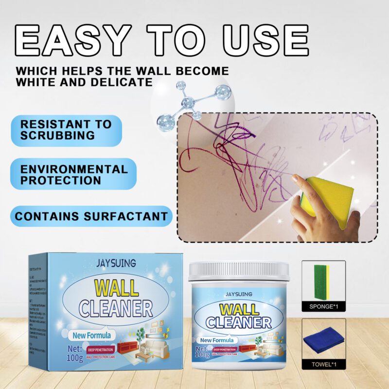 Jaysuing Wall Mending Paste: Multi-Purpose Household Stain Remover, Wall Repair Solution - Image 4