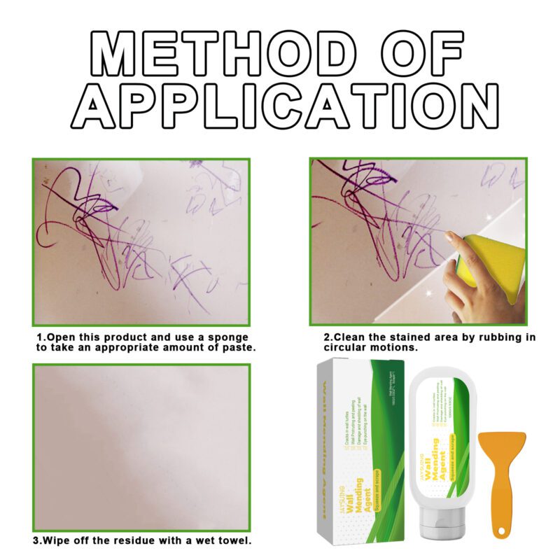 Jaysuing Wall Repair Plaster: Household Moisture Mildew Fix, Long-Lasting & Safe - Image 6