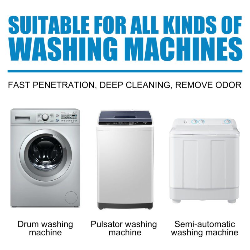 Jaysuing Washing Machine Cleaning Tablets: Deep Clean, Odor Remover, Household Cleaner - Image 3