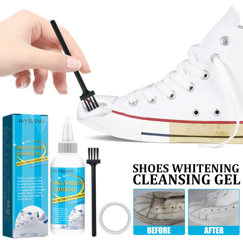 Jaysuing White Shoe Cleaner: Multi-Purpose Household Shoe Stain Remover - Image 3