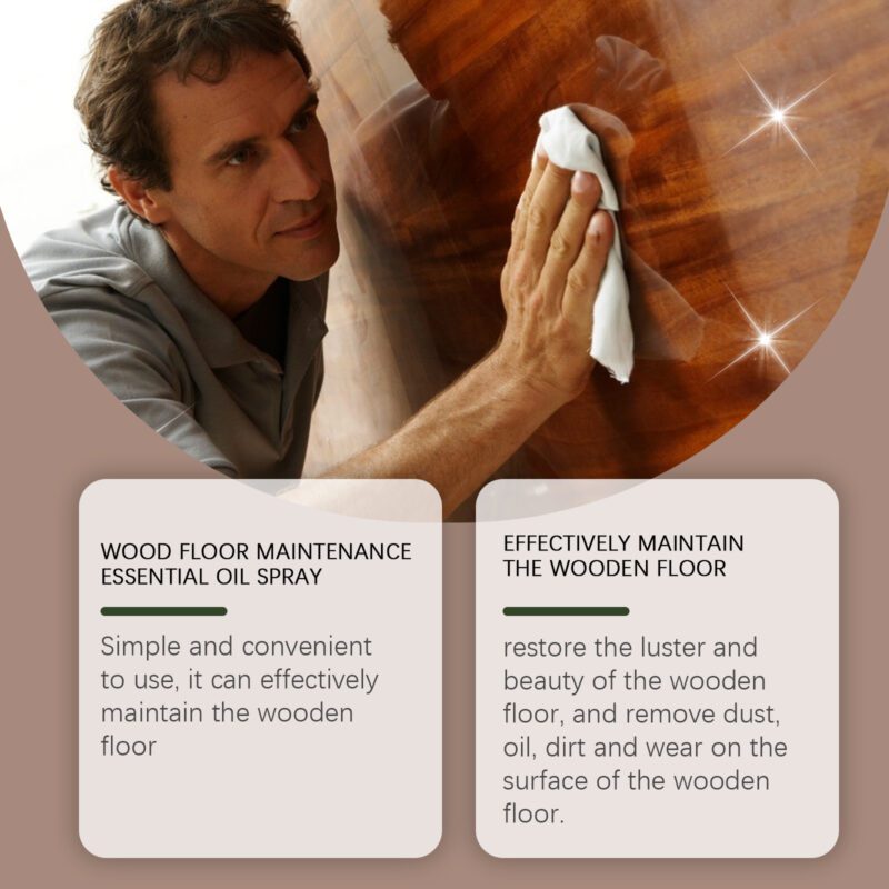 Jaysuing Wood Floor Care Spray - Long-Lasting Polish, Safe Surface Cleaner - Image 4