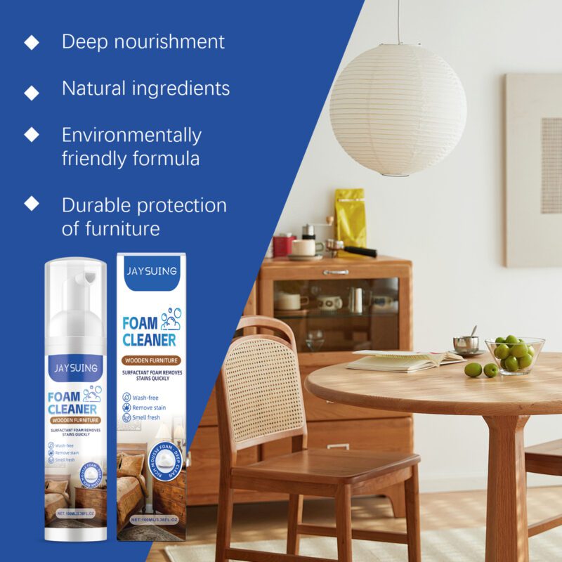 Jaysuing Wood Furniture Foam Cleaner - Multi-Purpose, Long-Lasting, Surface-Safe Household Care - Image 4