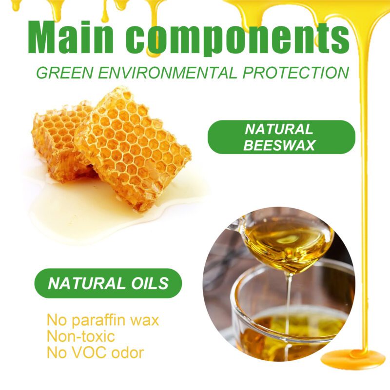 Jaysuing Wood Scratch Repair Beeswax - Multi-Purpose Furniture & Floor Polish, Surface-Safe - Image 5