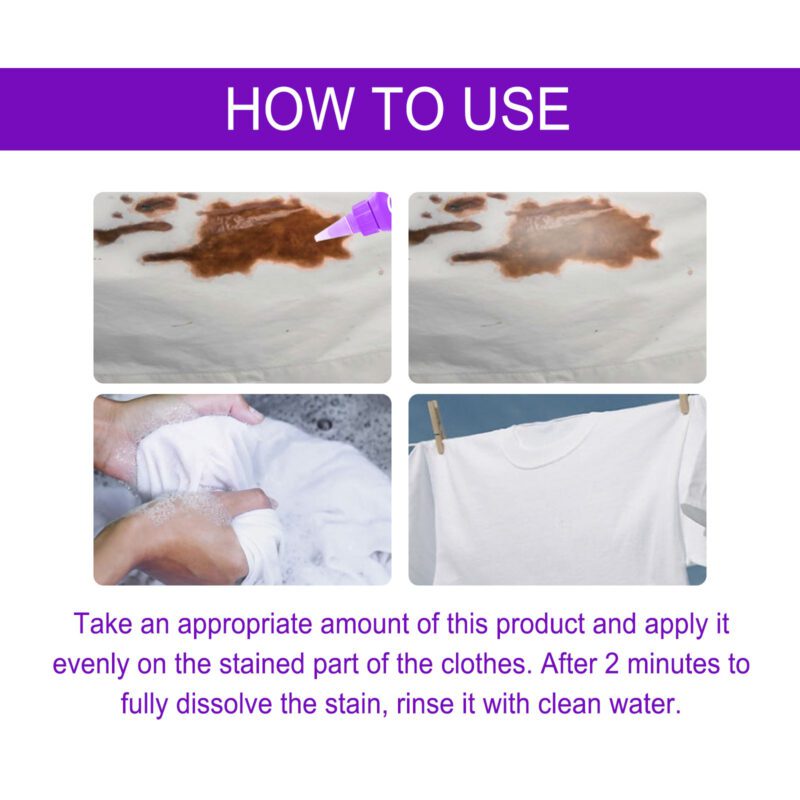 Jue-Fish Active Enzyme Laundry Stain Remover – Long-Lasting Fragrance, Safe for Fabrics - Image 6