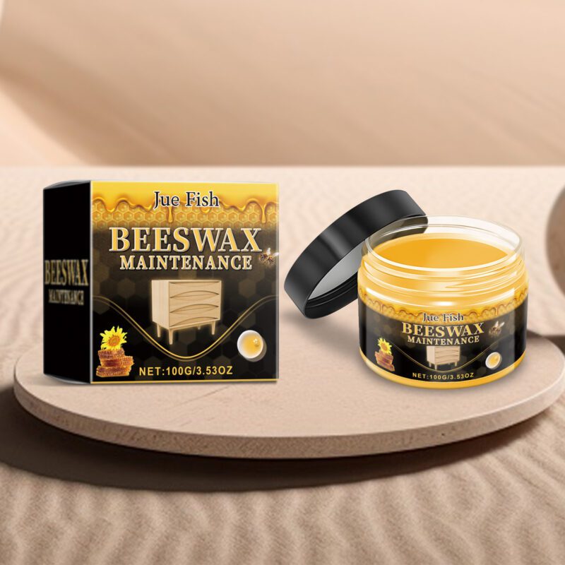 Jue-Fish Beeswax Furniture Polish: Multi-Purpose, Long-Lasting Surface Care - Image 2