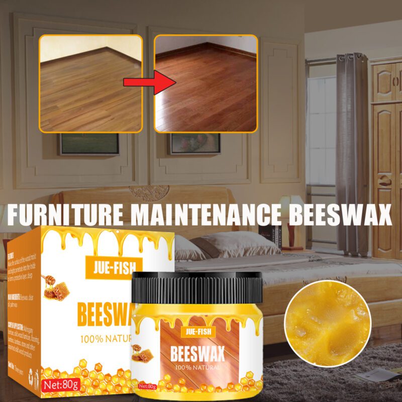 Jue-Fish Beeswax: Multi-Purpose Wood Furniture & Floor Polish – Long-Lasting, Surface-Safe - Image 2