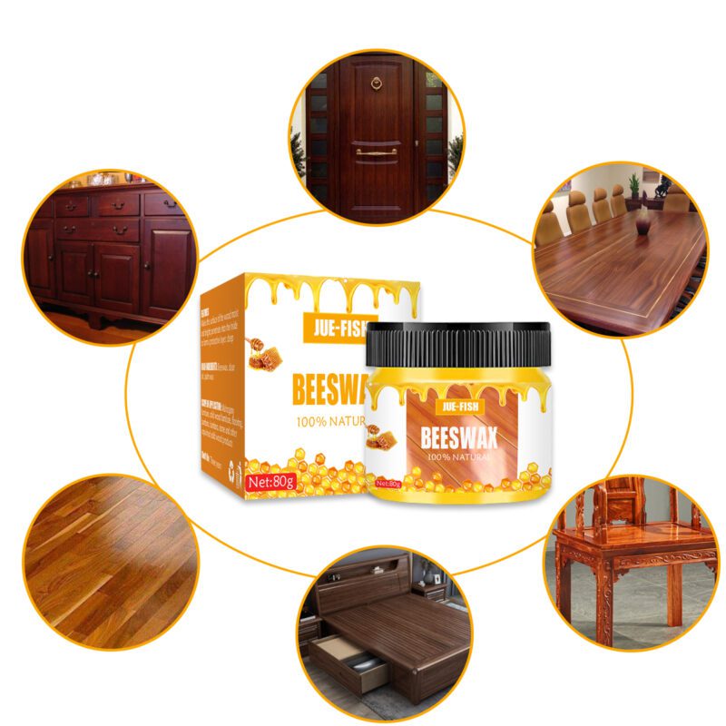 Jue-Fish Beeswax: Multi-Purpose Wood Furniture & Floor Polish – Long-Lasting, Surface-Safe - Image 3