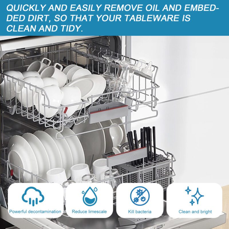 Jue-Fish Dishwasher Cleaner: Kitchen Scale Remover, Safe Multi-Purpose Household Cleaner - Image 3