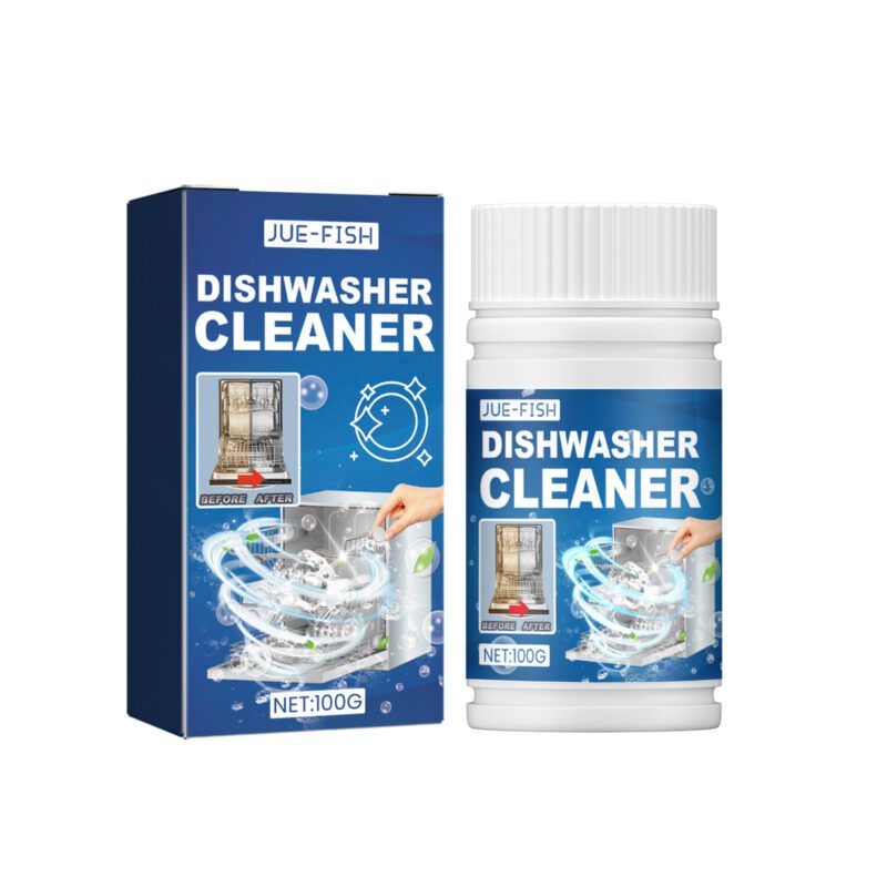 Jue-Fish Dishwasher Cleaner: Kitchen Scale Remover, Safe Multi-Purpose Household Cleaner
