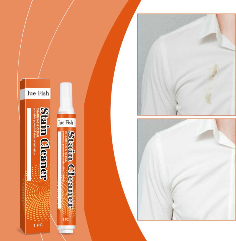 Jue-Fish Disposable Laundry Stain Remover Pen | Portable, Safe Fabric Stain Remover - Image 2