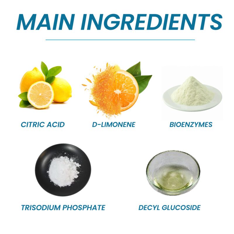 Jue-Fish Effervescent Sink Cleaner Tablets - Multi-Purpose, Long-Lasting Kitchen Drain & Grease Removal - Image 5