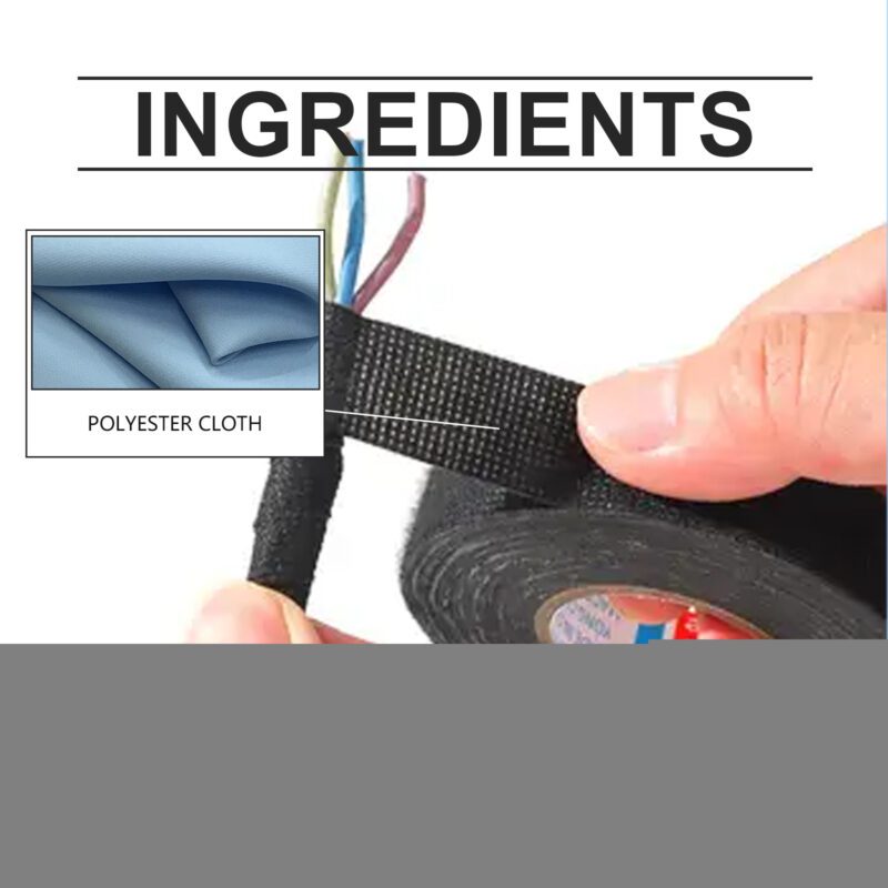 Jue-Fish Flame Retardant Wire Harness Tape: Household Cable Organizer, Long-Lasting Adhesion - Image 5