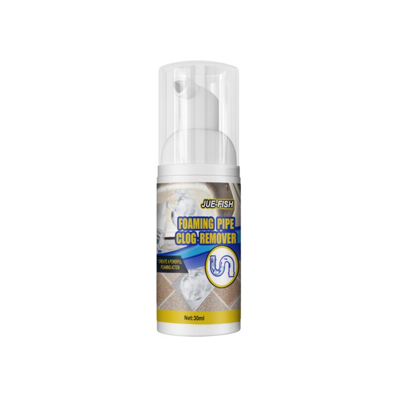 Jue-Fish Foam Pipe Cleaner: Clog Remover, Stain & Odor Eliminator (Household)