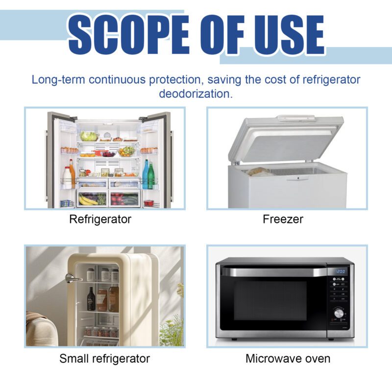 Jue Fish Household Refrigerator Deodorizer Gel: Safe, Long-Lasting Odor Eliminator - Image 3